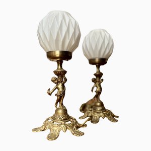Catalan Modernist Style Table Lamps, Spain, 1930s, Set of 2