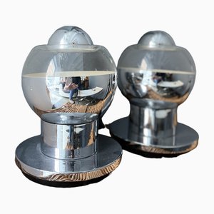Space Age Table Lamps, Spain, 1970s, Set of 2