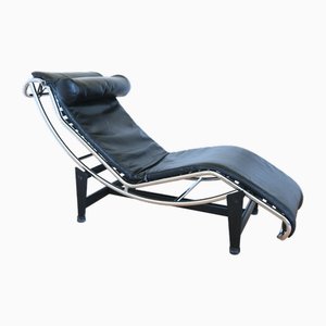 Vintage LC4 Chaise Lounge by Perriand, Le Corbusier & Jeanneret