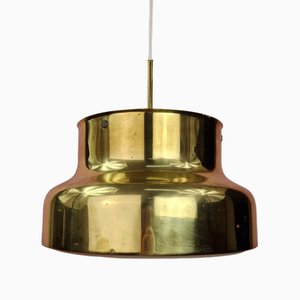 Lámpara colgante Bumling de latón de Anders Pehrson para Ateljé Lyktan, años 60