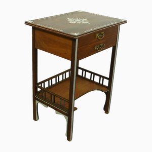 Art Nouveau Sewing Table with Drawers, 1910s
