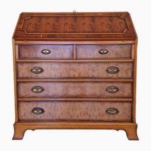 Antique Secretarie with Inlay and 5 Drawers