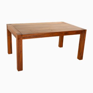 Annex Cube Wooden Dining Table in Walnut
