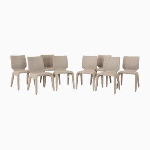 Chabada Fabric Chairs in Gray from Roche Bobois, Set of 8