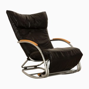 Swing Plus Leather Armchair from Bonaldo