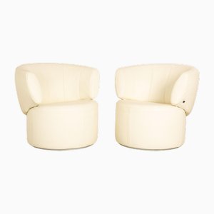 684 Leather Armchairs from Rolf Benz, Set of 2