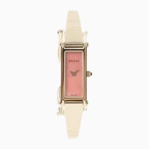 Rectangular Bangle Watch in Silver from Gucci