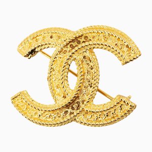 Broche con forma de CC de Chanel