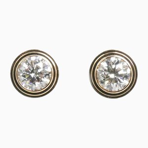Pink Gold Amour Mm Diamond Earrings from Cartier, Set of 2