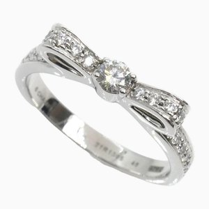 White Gold Diamond Ruban De Ring from Chanel