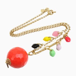 Metal Gold Multicolor Necklace from Fendi