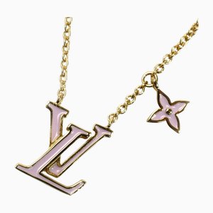 Iconica collana LV in metallo smaltato di Louis Vuitton