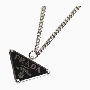 Silber 925 Symbol Halskette von Prada