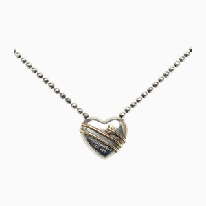 Halskette mit Herz und Pfeilmotiv in Silber von Tiffany & Co.