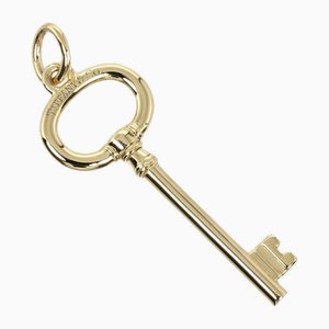 Ovaler Schlüssel Anhänger aus Gelbgold von Tiffany & Co.