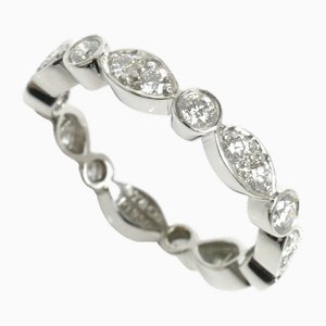 Bague Diamant Cercle Jazz en Platine de Tiffany & Co.
