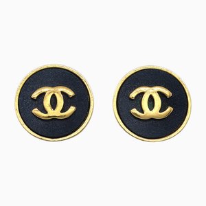 Button Earrings from Chanel, Set of 2