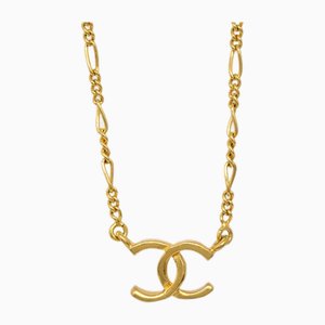 Collana con ciondolo CC in oro di Chanel