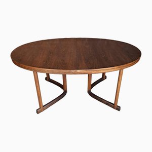 Dining Table in Rosewood with Two Extensions from Sibast, 1960s