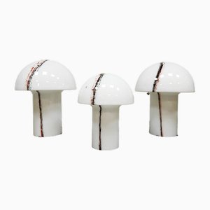 Vintage Mushroom Tischlampen von Peill & Putzler, 1970er