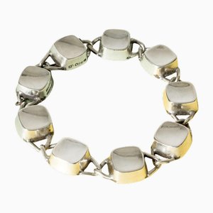 Silver Squares Bracelet by Sigurd Persson, 1955