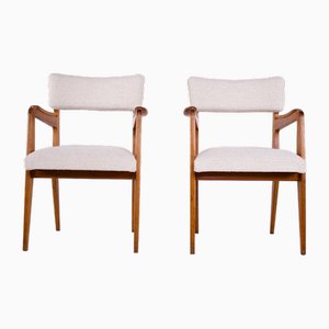 Set of Vintage Armchairs by Marcel Gascoin, 1950s