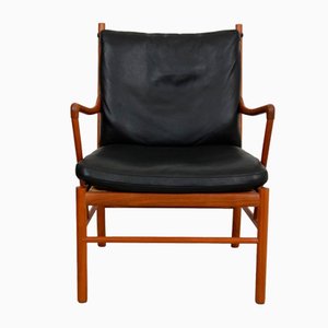 Colonial Stuhl aus Nussholz von Ole Wanscher