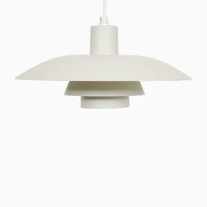 Lámpara colgante 4/3 blanca de Poul Henningsen, años 90
