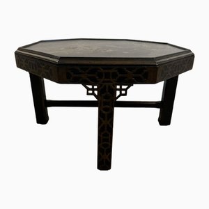 Antique Edwardian Chinoiserie Decorated Coffee Table, 1900