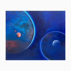 Barbara Hubert, Venus y Marte, 2019, Acrílico sobre lienzo