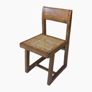 Armloser Box Chair von Pierre Jeanneret, 1950er