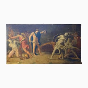 A. Carracci, Perseus, Oil Painting on Canvas, 19th Century