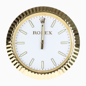 Vintage Wall Clock from Rolex, 2010s