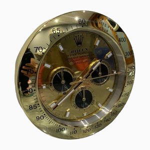 Vintage Daytona Wall Clock from Rolex, 2010s