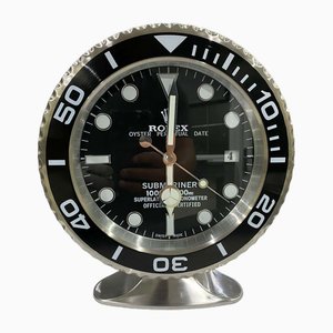 Black Submariner Desk Clock from Rolex