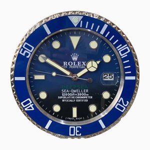 Blue Sea-Dweller Wall Clock from Rolex