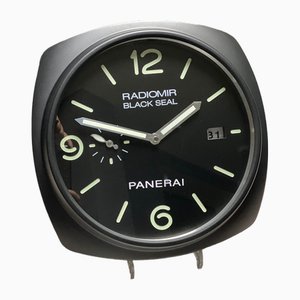Black Wall Clock from Panerai