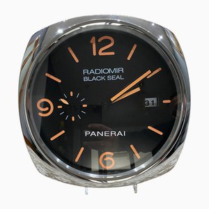 Reloj de pared Seal negro de Panerai