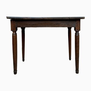 19th Century French Oak Worktable, 1890s
