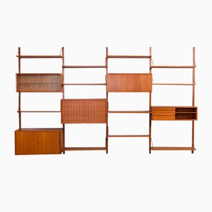 Mid-Century Modular Shelving System Wall Unit by Poul Cadovius for Cado, Denmark, 1960s