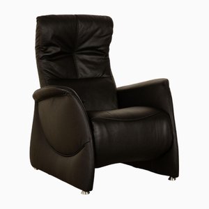 Cumuly Leather Armchair in Black from Himolla