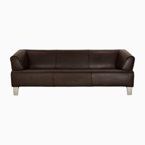 2300 Leather Three Seater Dark Brown Sofa from Rolf Benz