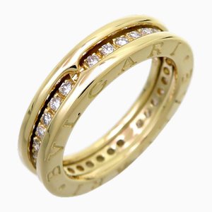B.Zero1 Diamond Ring in 750 Yellow Gold from Bvlgari