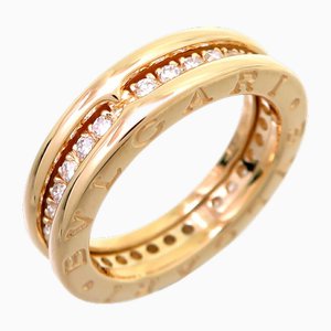B.Zero1 Diamond Ring in 750 Yellow Gold from Bvlgari