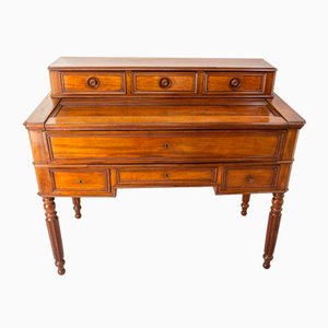 19th Century Louis Philippe French Writing Table with Secret Drawers