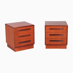 Mid-Century Teak Bedside Tables by G-Plan, 1960s., Set of 2