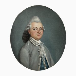 Porträt eines Gentleman, 1800er, Öl auf Leinwand