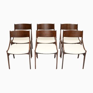 Danish Dining Chairs attributed to H. Vestervig Eriksen, 1960, Set of 6