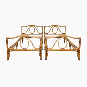 Set of Bamboo Beds, 1970s