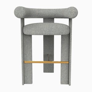 Modern Cassette Bar Chair in Safire 12 by Alter Ego